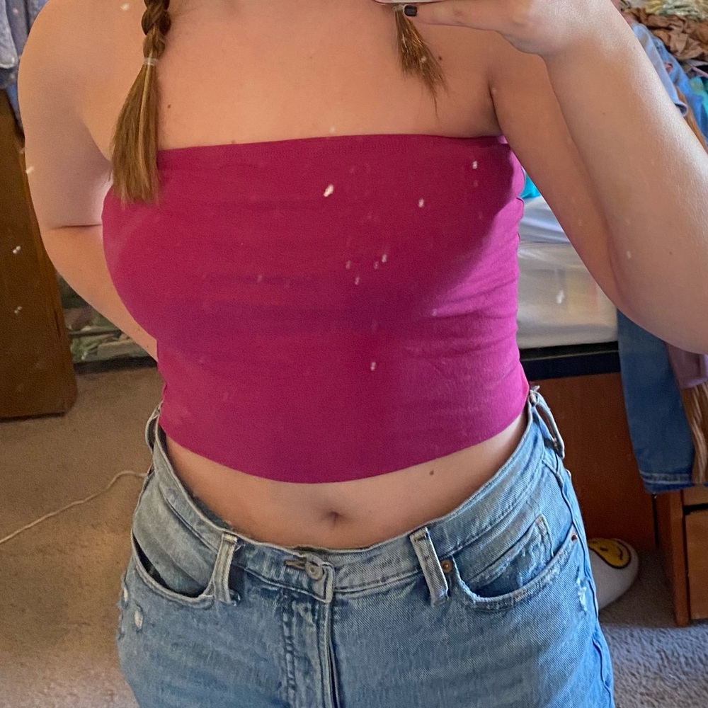 Pink Tube Top